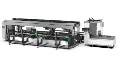 Fully automatic loading device for tube. Featured Image